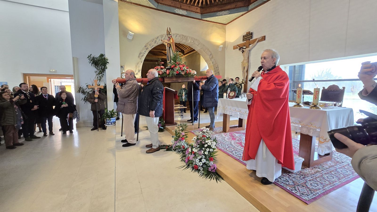 Santa Marta Misa en honor de San Blas