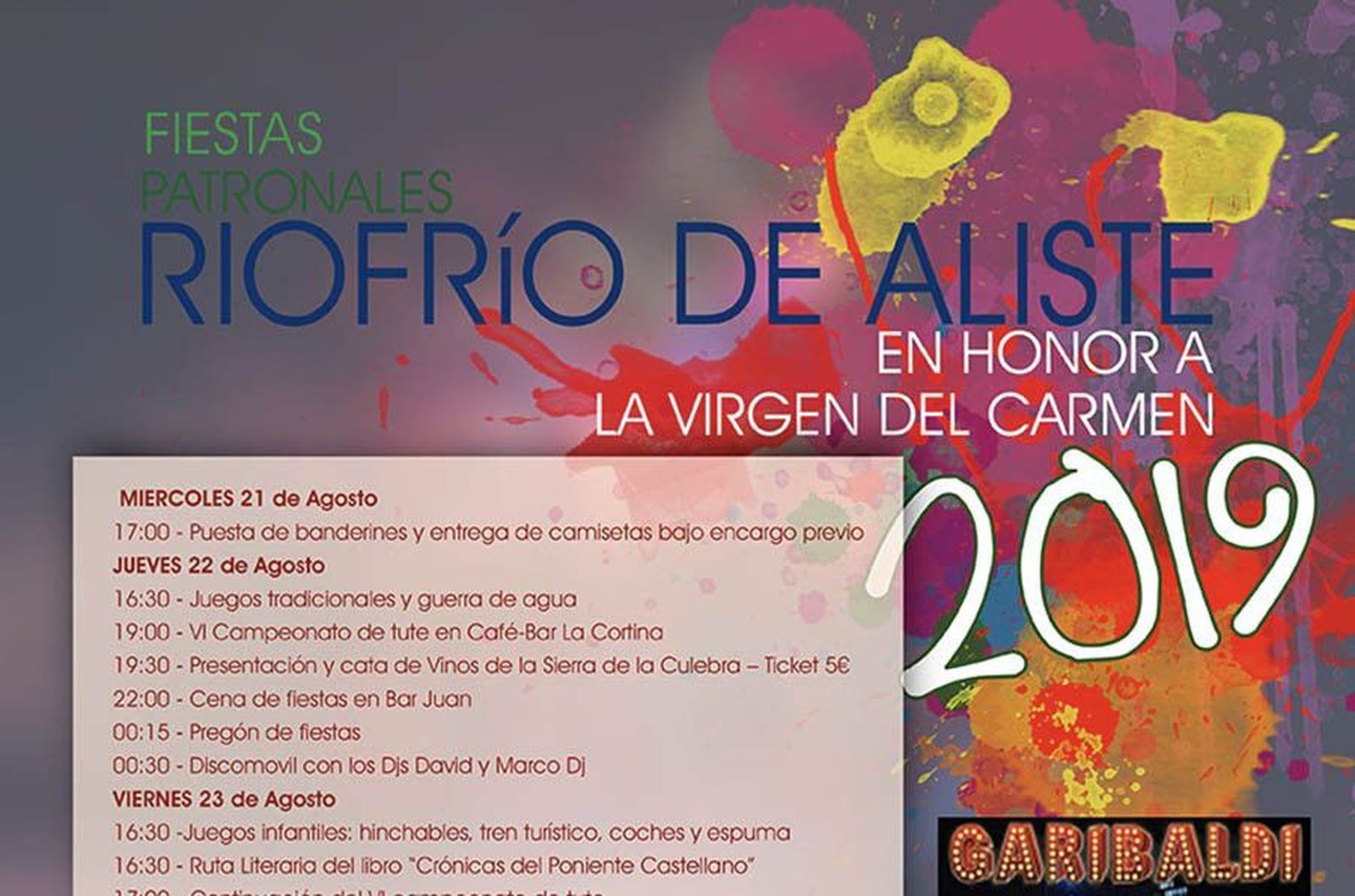 Fiestas Riofrío de Aliste