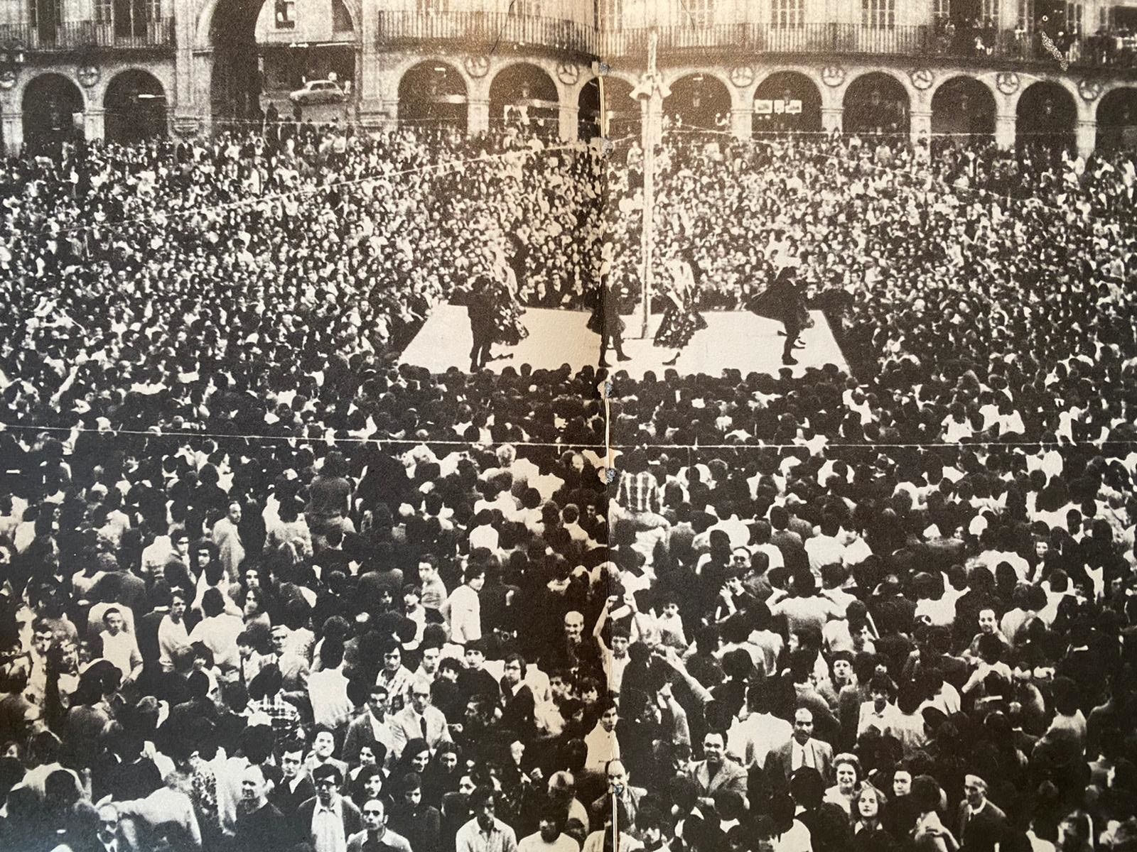 Plaza Mayor ascenso UDS 1974