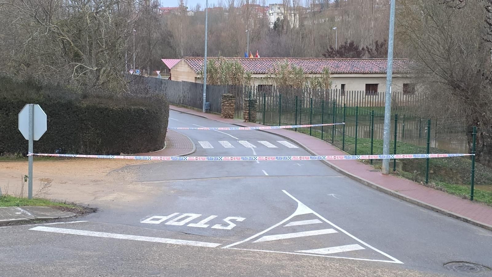 Cortada calle Huertas, Benavente