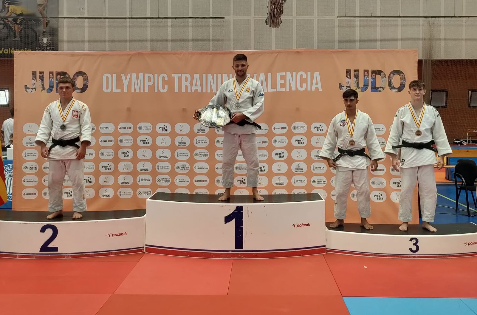 Carlos Antón, ganador de la Supercopa de España de judo en Valencia