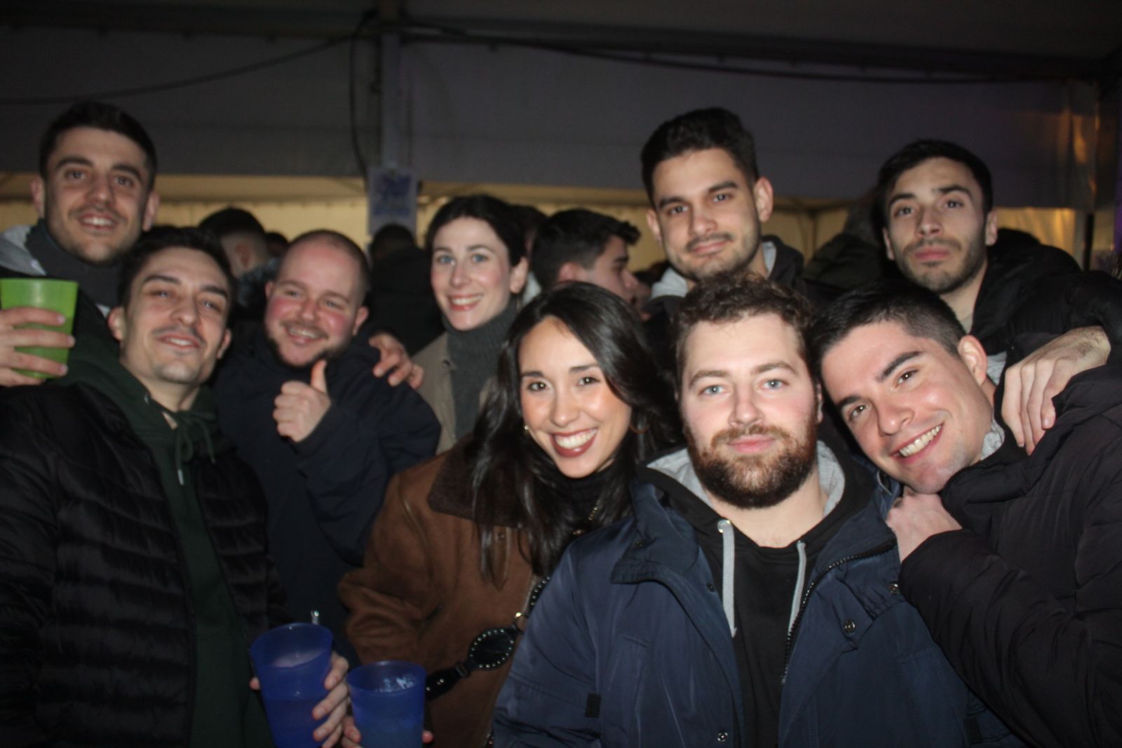 Salamanca de noche, sábado 7 de febrero