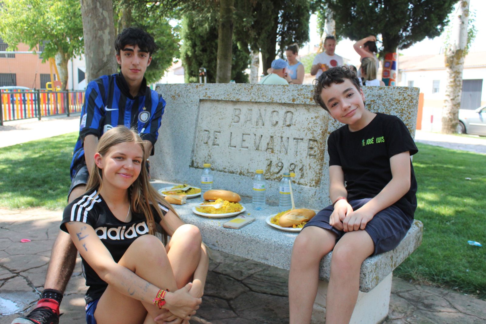 Moriscos. Degustación de la típica paella