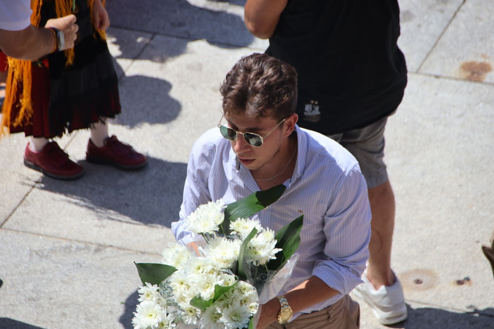 Procesión y ofrenda floral en honor de Nuestra Señora de la Asunción en Guijuelo