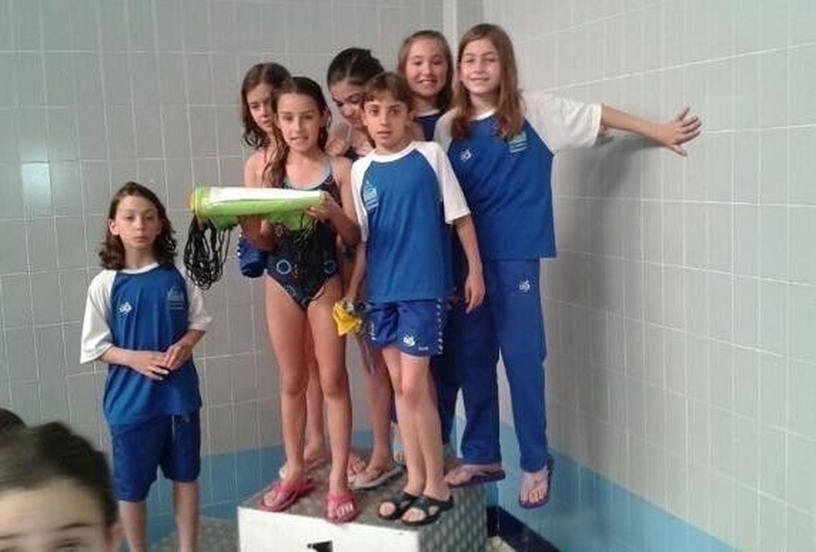 Los nadadores benjamines del Acuático compitieron en Zamora