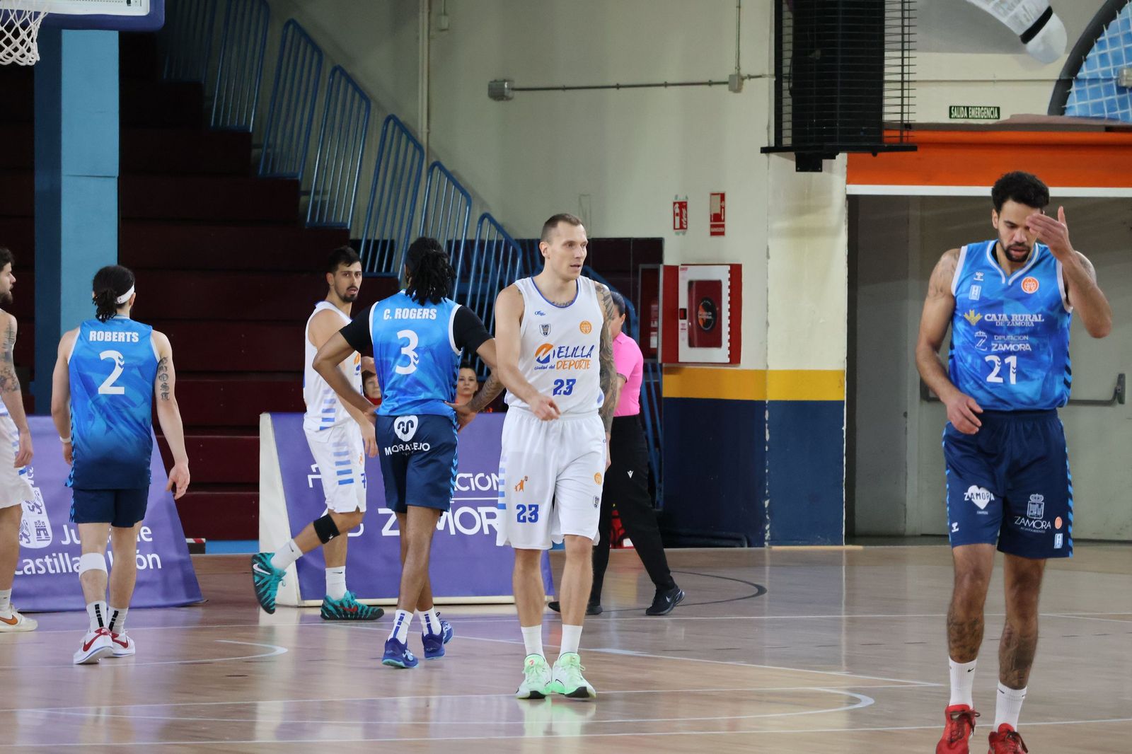 GALERÍA | El CB Zamora recibe al Melilla Baloncesto en busca de la victoria en su primer partido del año