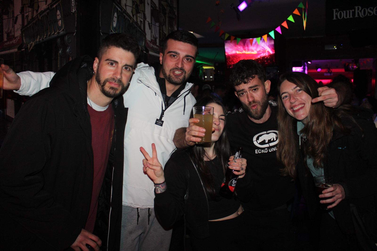 Salamanca de noche, jueves 5 de marzo