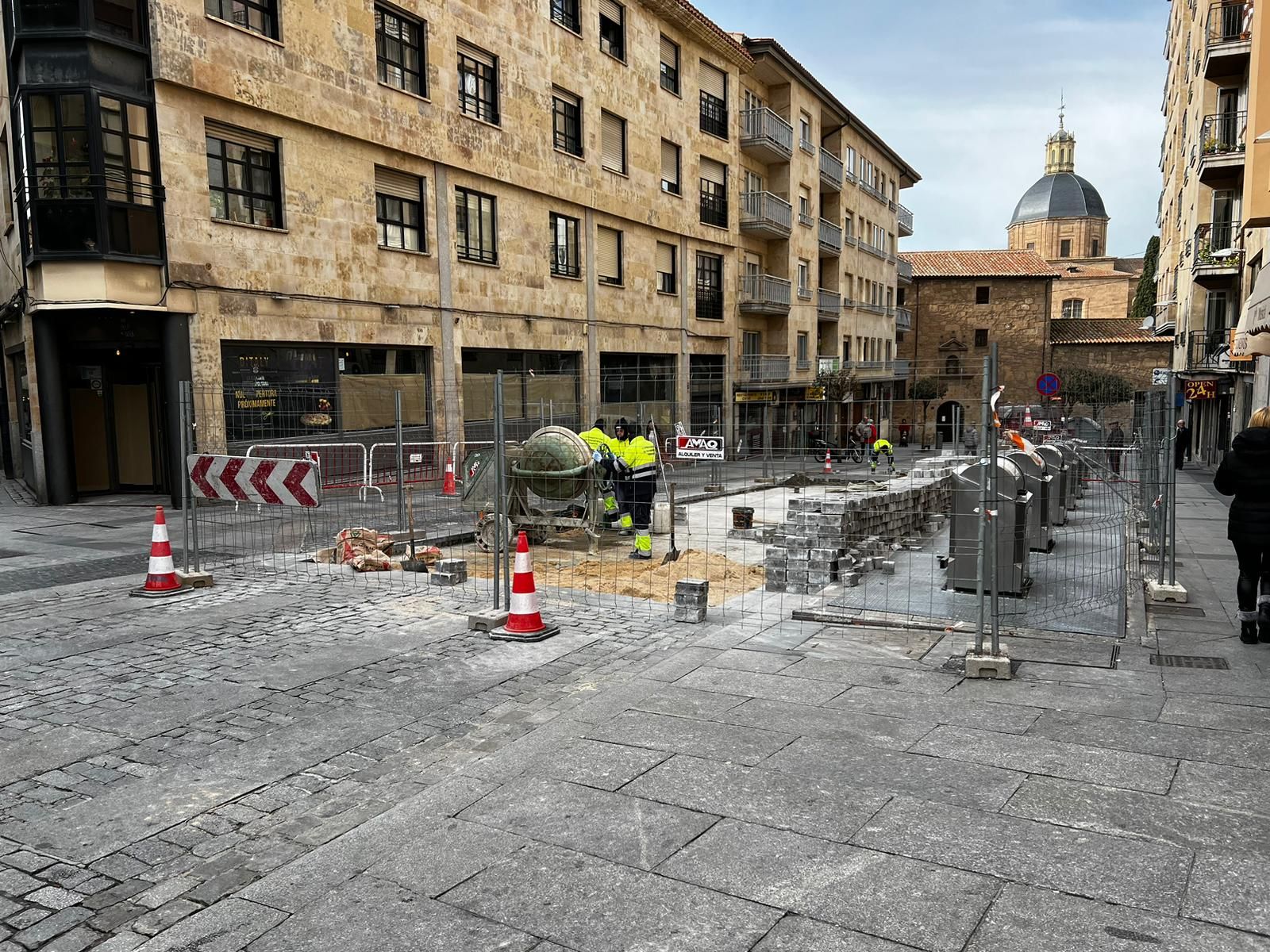 Cortes de tráfico. Foto de archivo