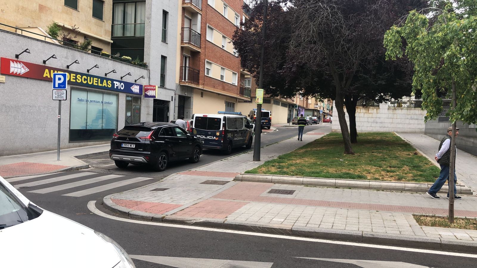 Registro de la Policía Nacional en la calle Perú (1)