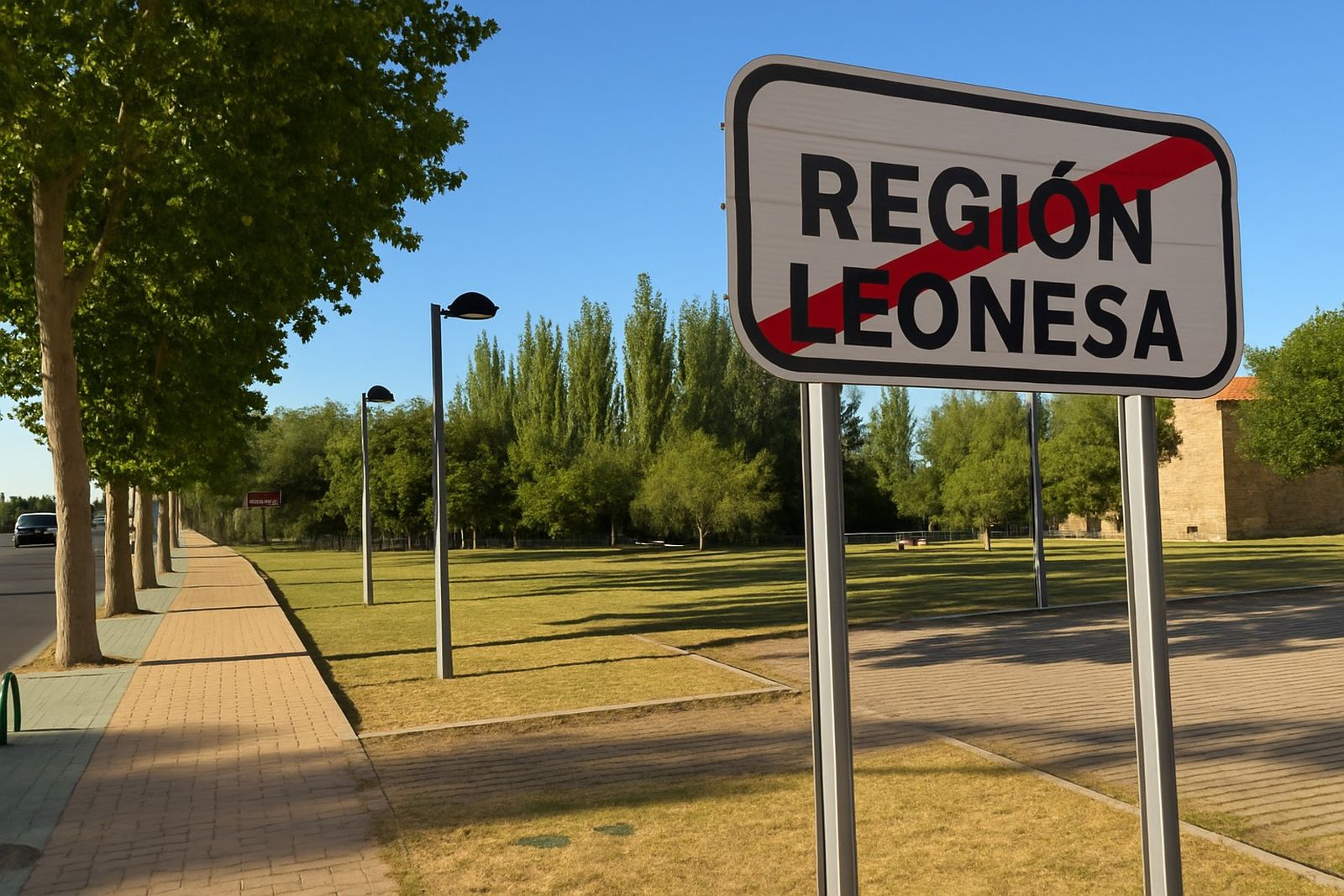 Proponen ubicar carteles para señalar la entrada a la Región Leonesa en autovías y carreteras