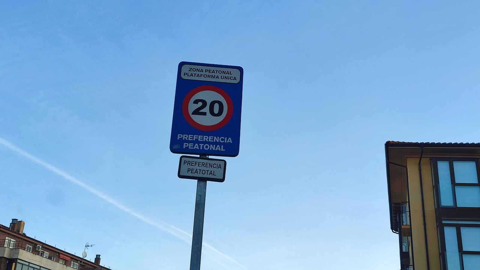 La señal ubicada en Zamora capital que contiene el error