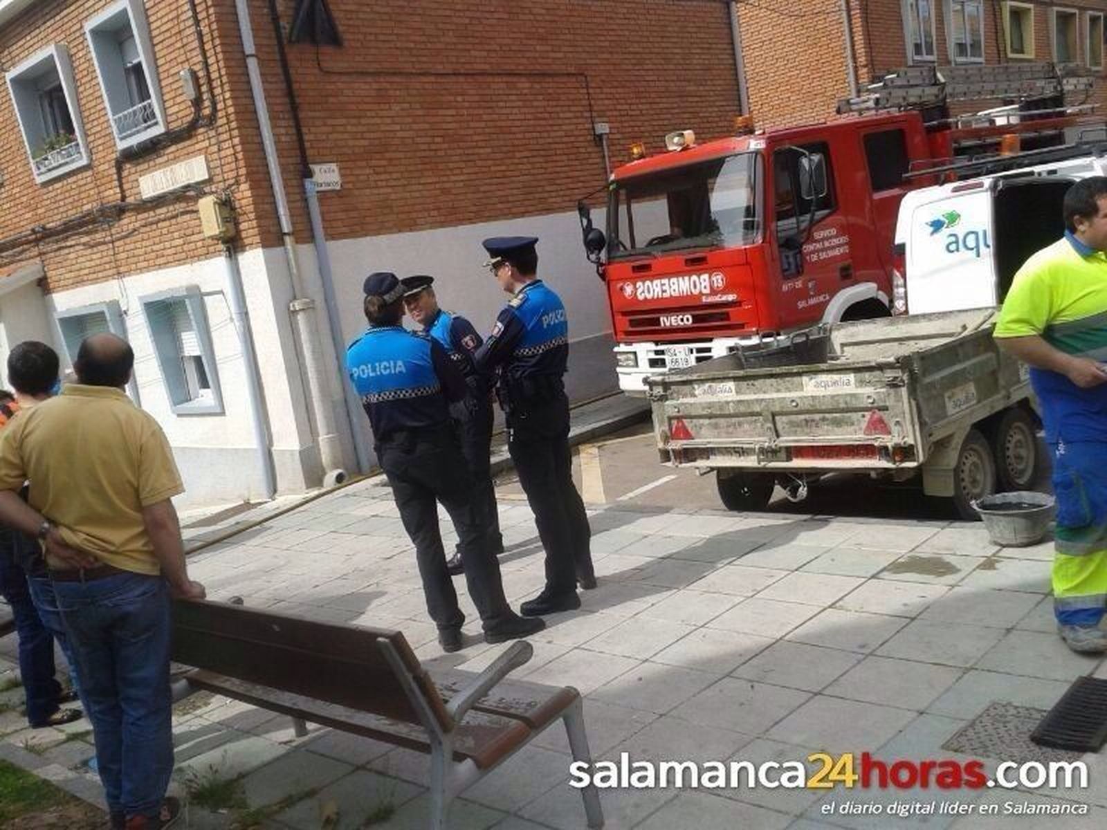 Incendio en la calle Vallejera