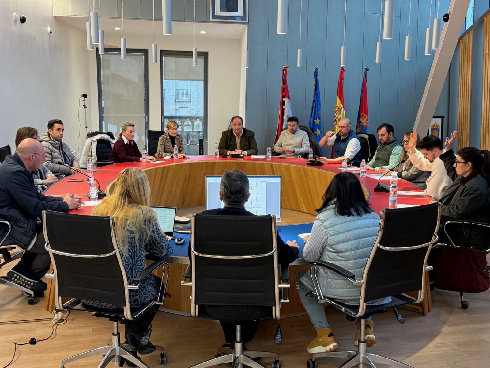 Pleno en el Ayuntamiento de Guijuelo
