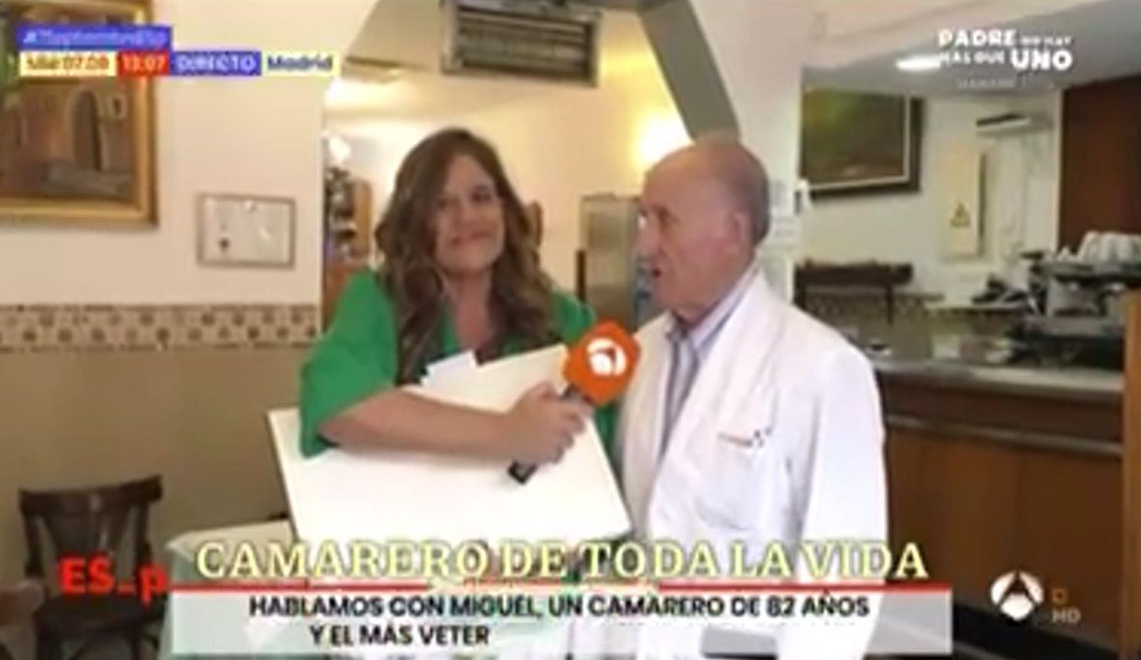 Reportaje de Espejo Público a Miguel González