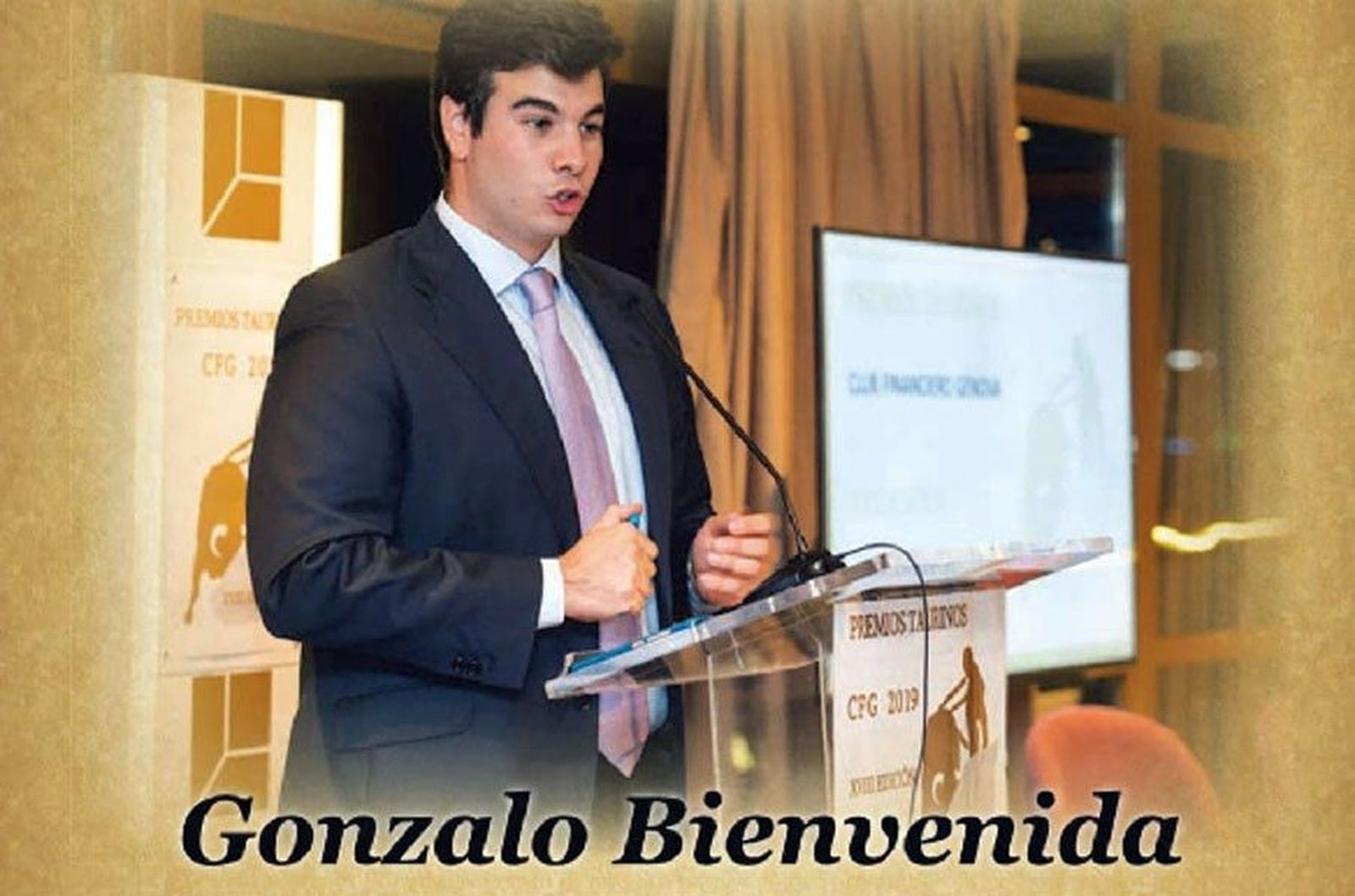 Gonzalo bienvenida