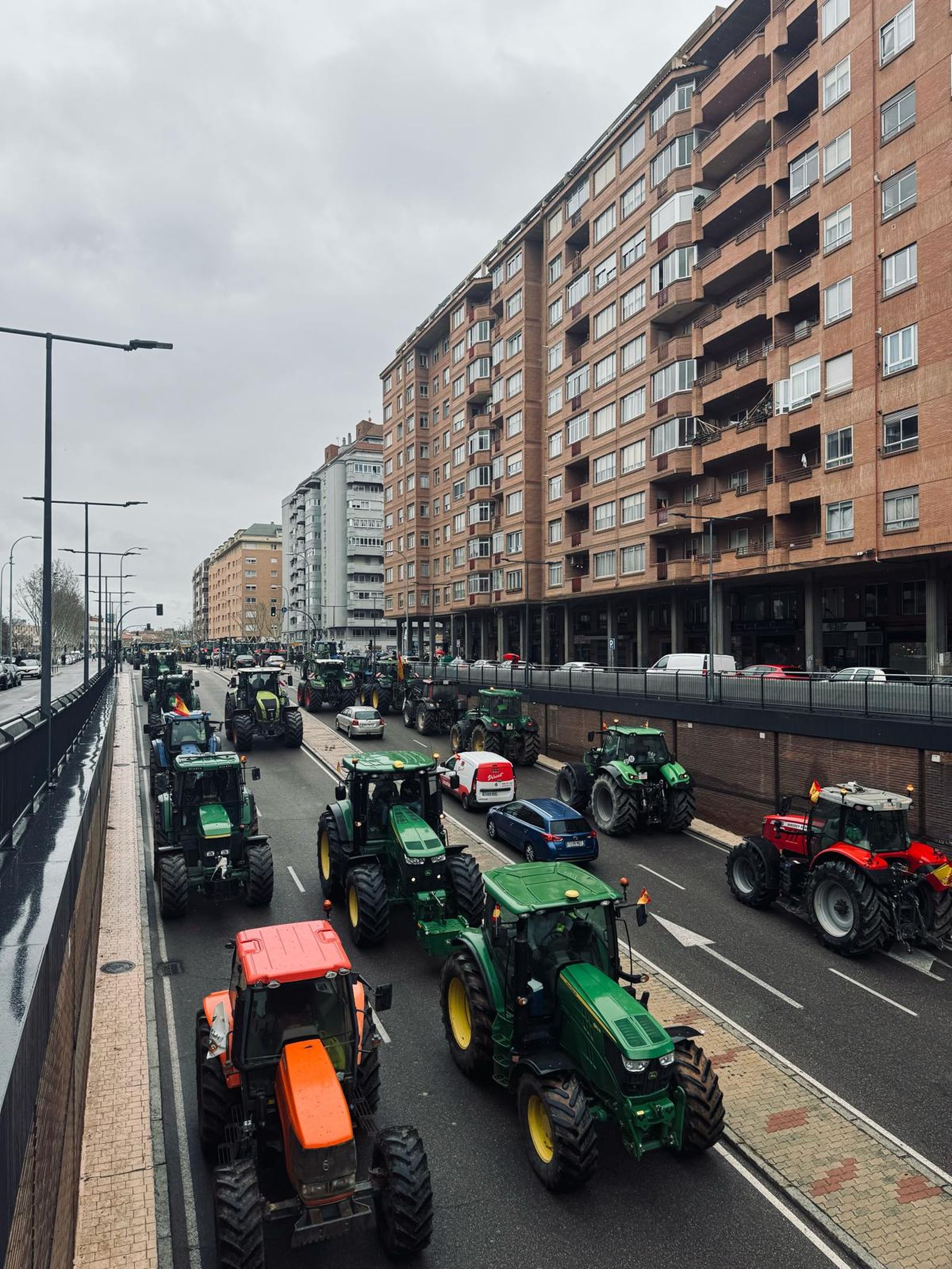 Movilizaciones agrarias en Zamora.