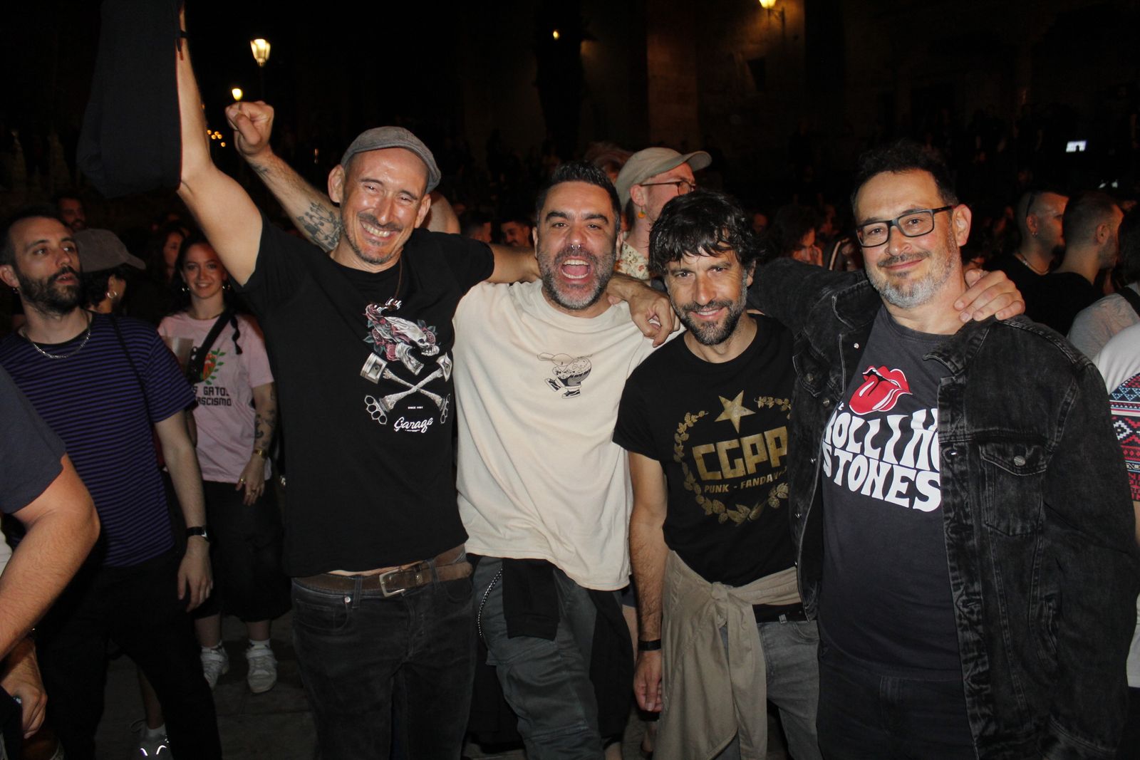 Salamanca de noche, sábado 4 de octubre