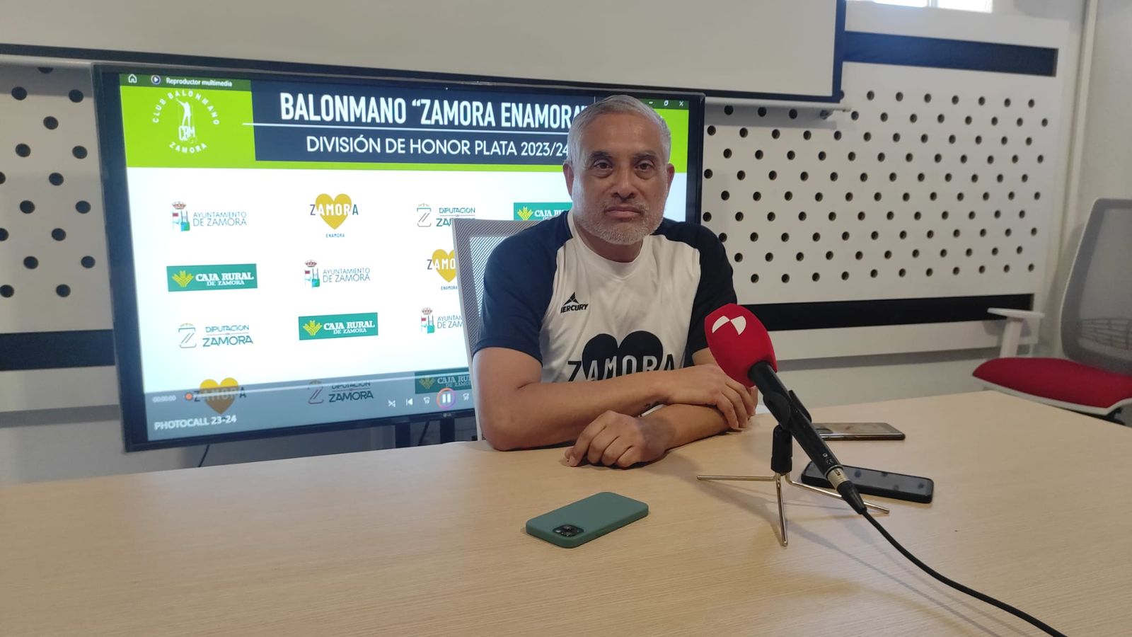 Antonio Núñez, segundo entrenador del Balonmano Zamora.