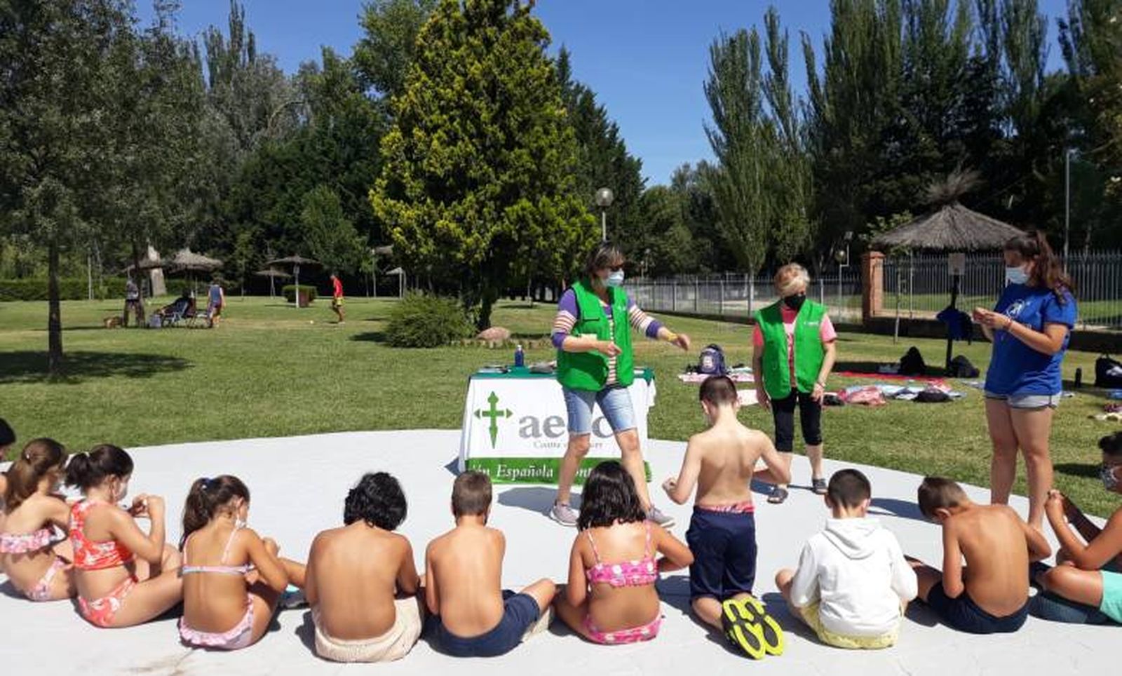 Acción formativa de la AECC de Benavente Foto Benavente Digital