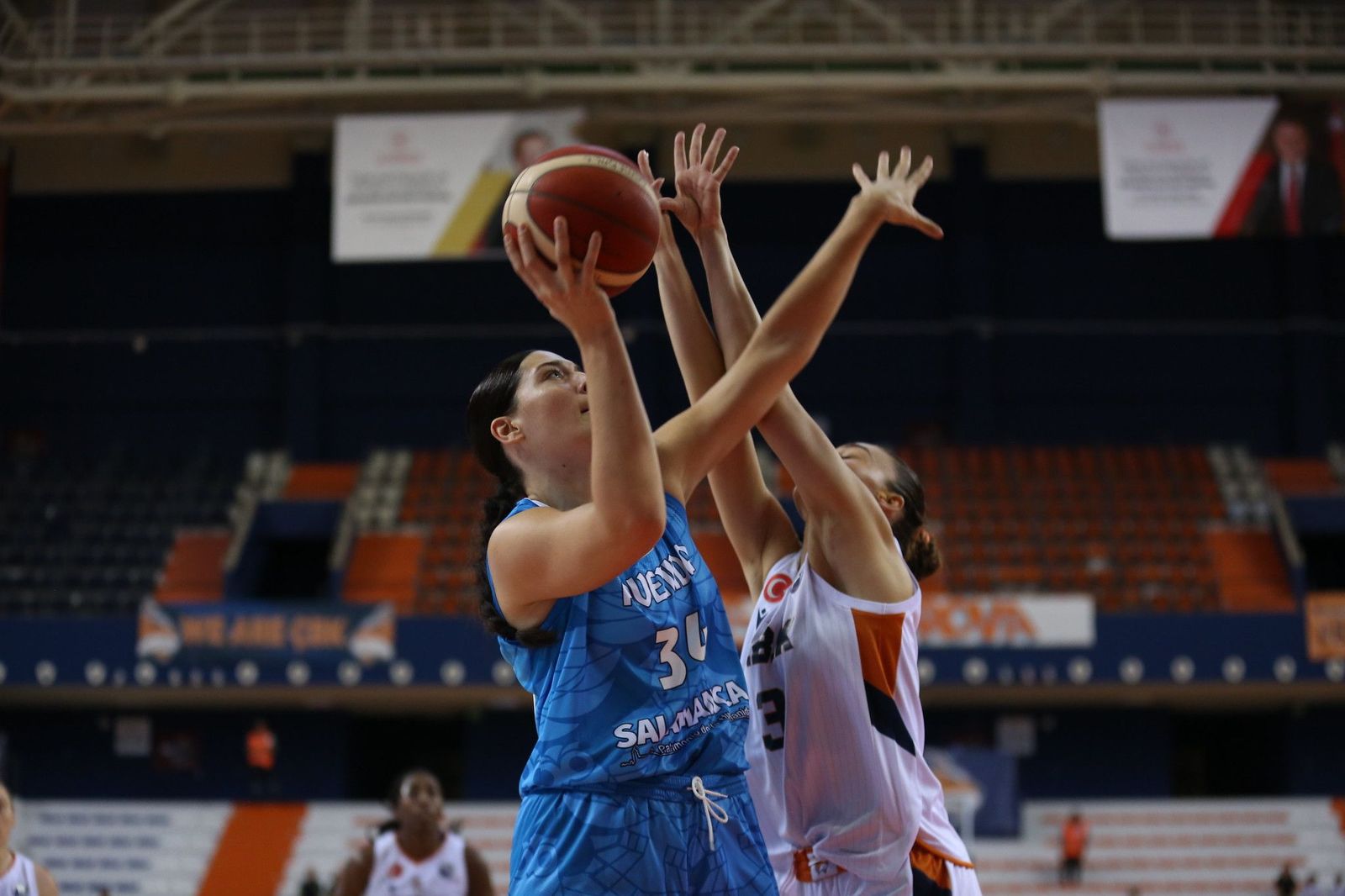 Fasoula, ante Cukurova | FOTO EUROLEAGUE WOMEN
