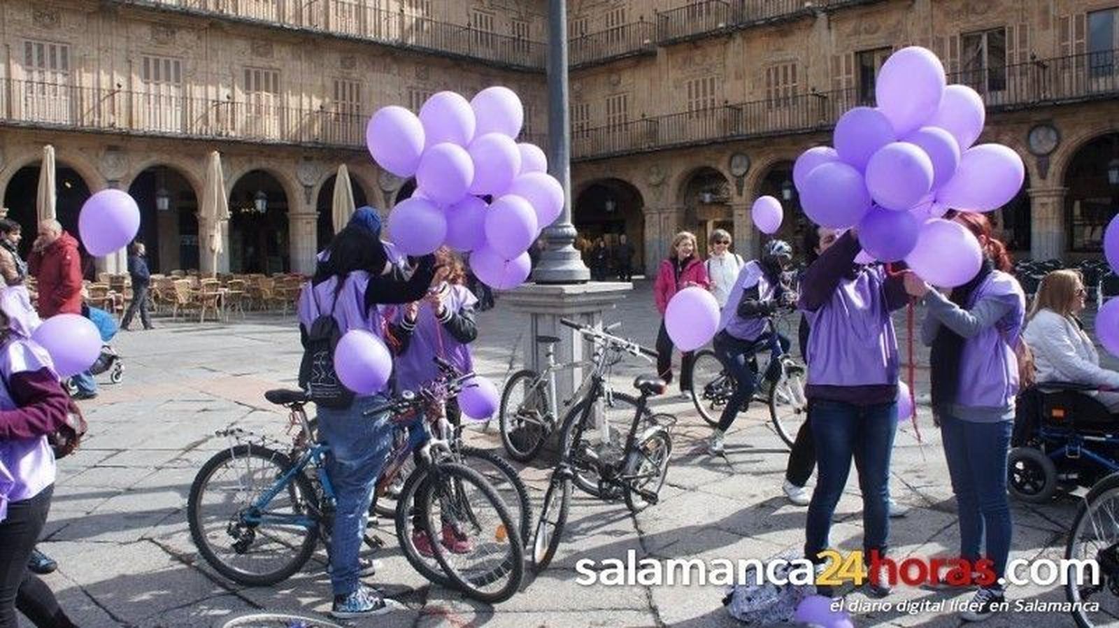Bicicletada contra la reforma de la ley del aborto