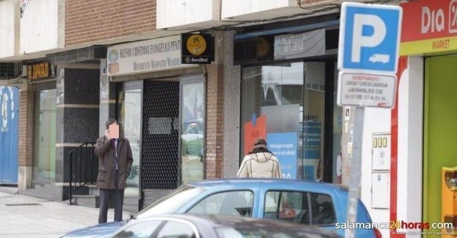 Los atracadores de la sucursal bancaria obtuvieron un botín de 63.000 euros