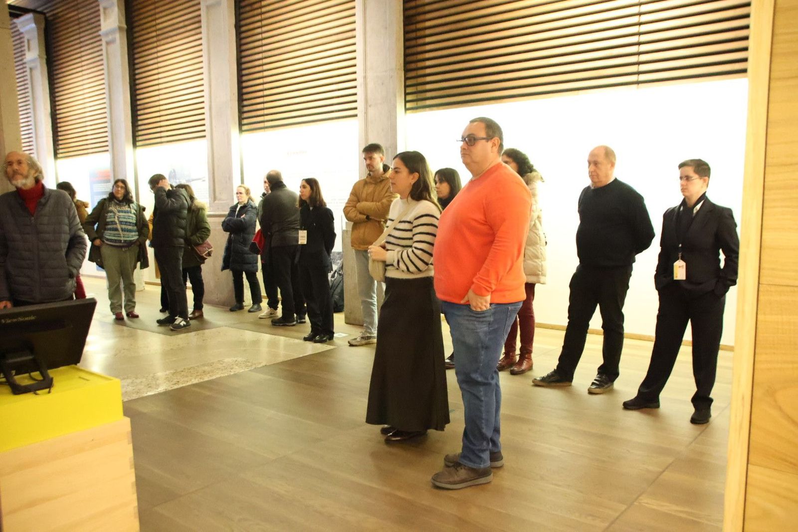 Inauguración de la exposición "Huellas del exilio. Relatos documentados de la migración":