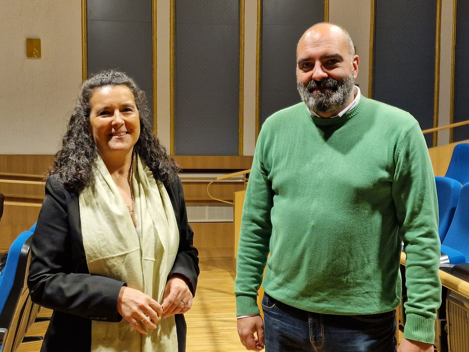 Marina Álvarez y Pablo Alonso