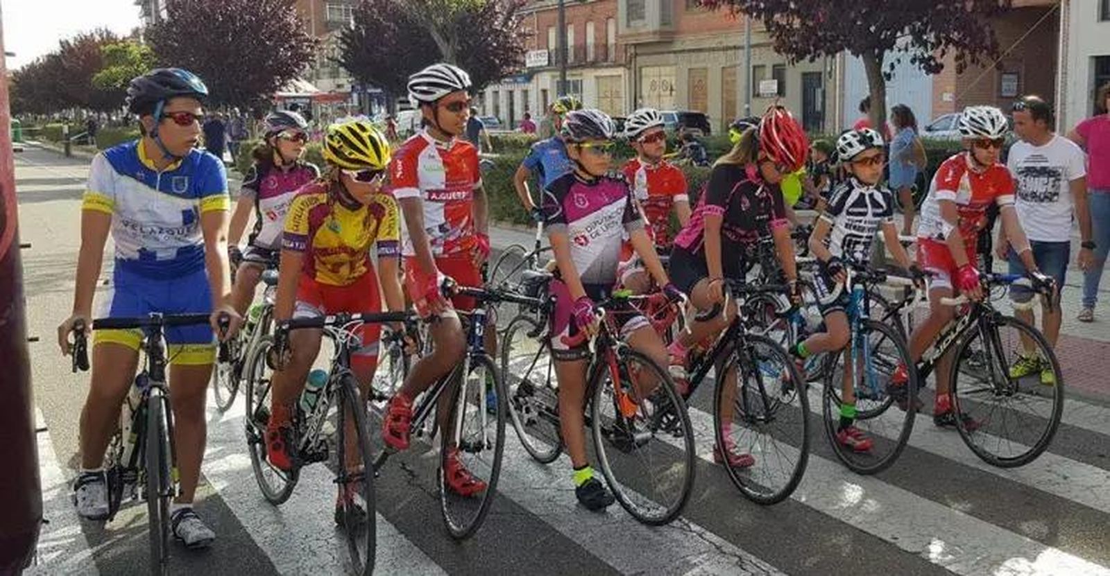 Prueba deportiva del Club Ciclista Benaventano