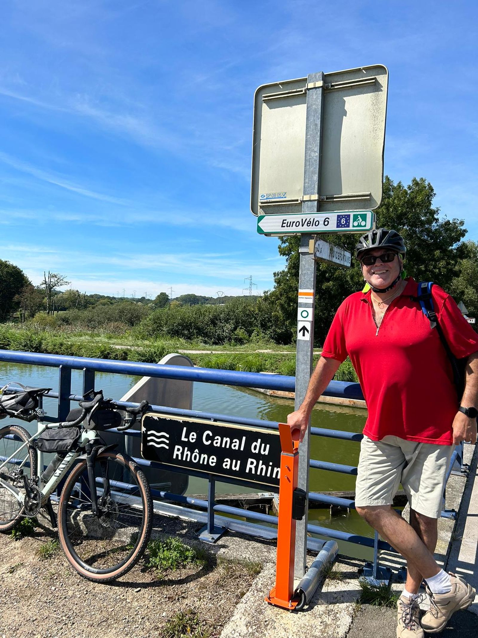 Jesús Mateos, durante su viaje