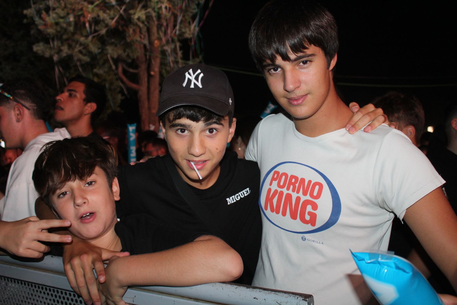 Salamanca de noche, sábado 23 de agosto