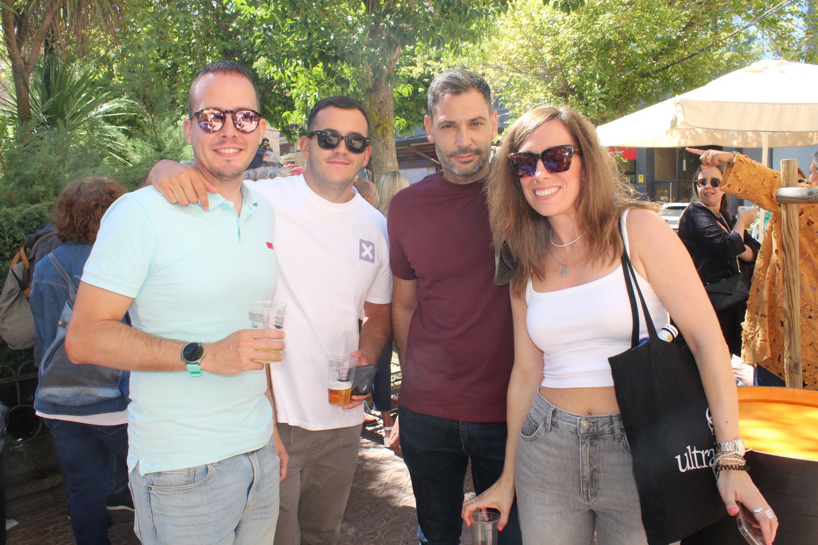 Ambiente en la Feria de Día en el mediodía de este jueves