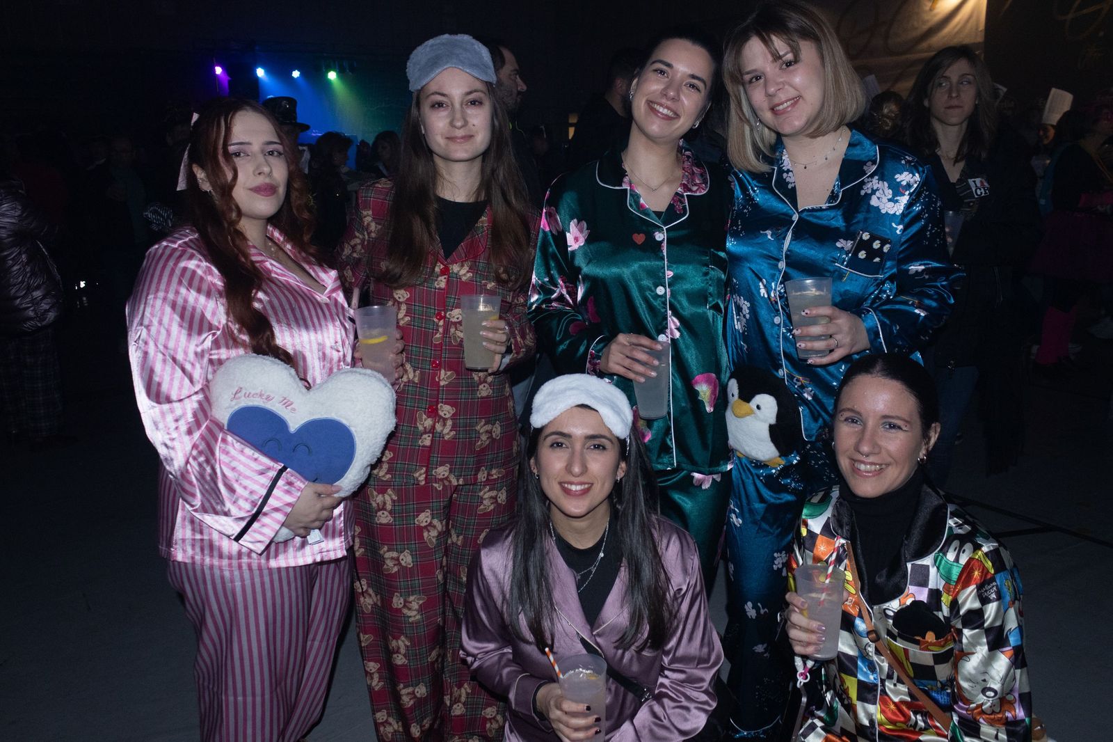 Salamanca de noche, sábado del Carnaval del Toro de Ciudad Rodrigo