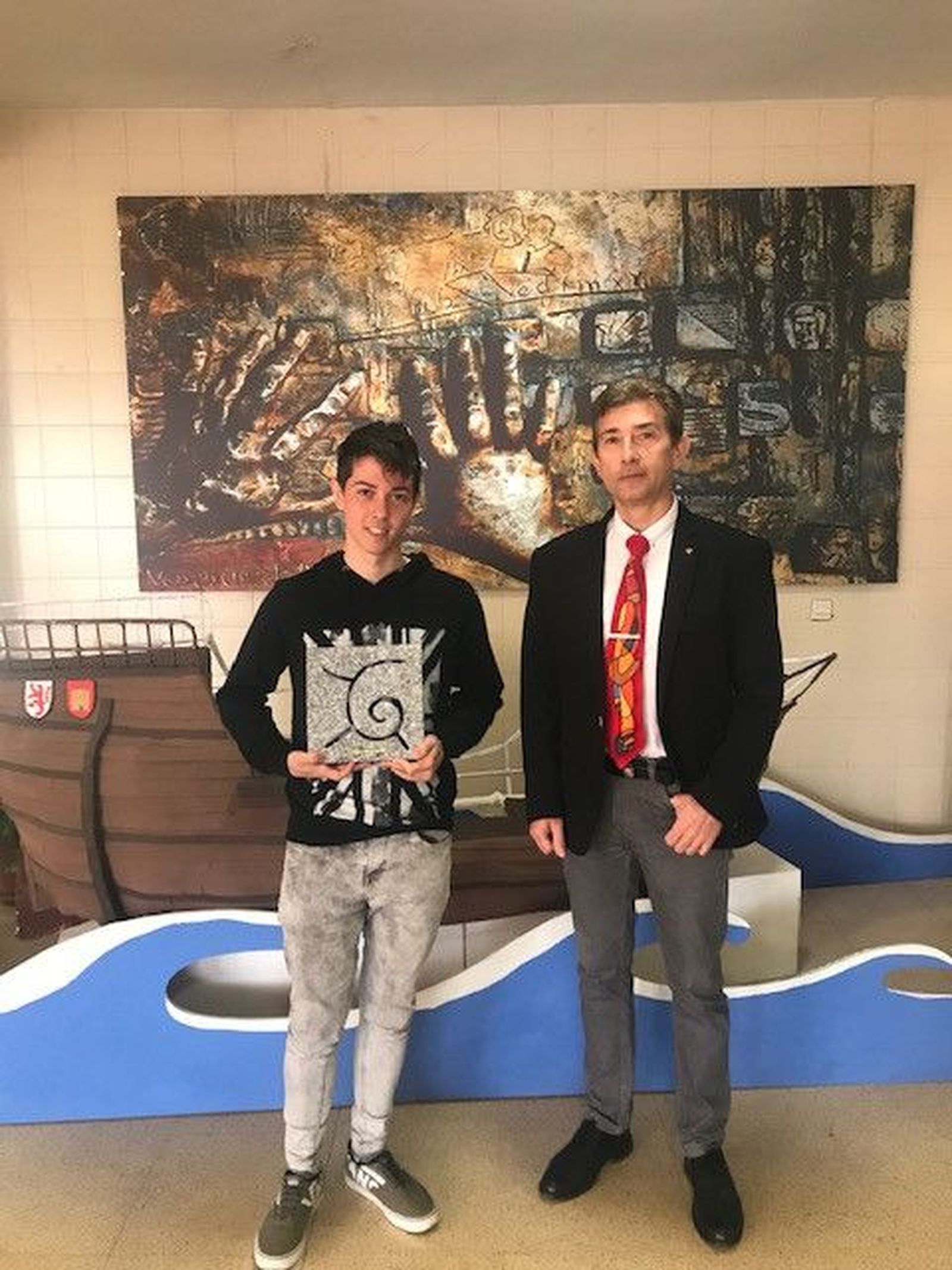 Alejandro Hernández Gómez Primer Premio en la X Olimpiada de Geología de España