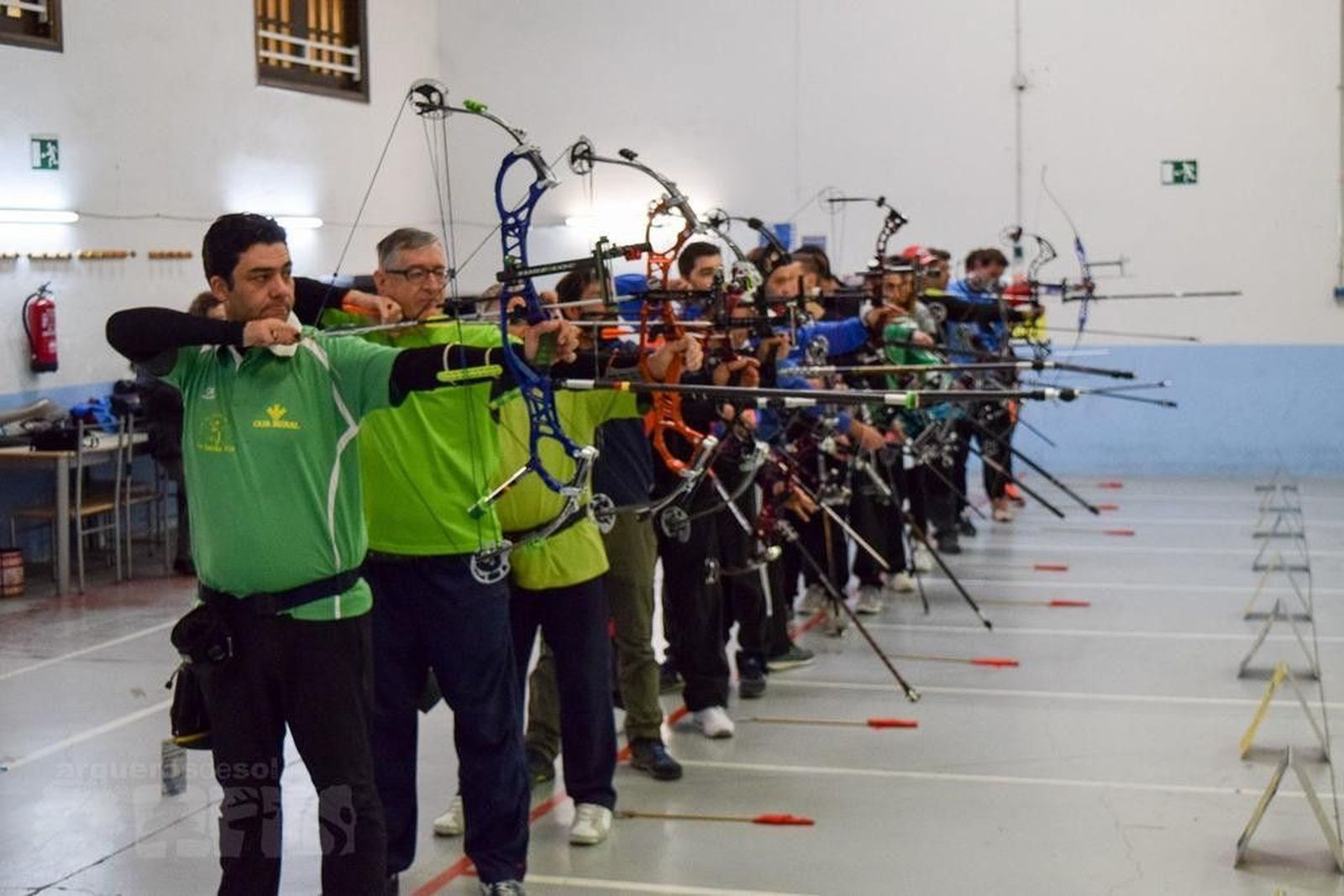 Arqueros de Sol XIV lidera el medallero en el Campeonato Provincial de Tiro con Arco