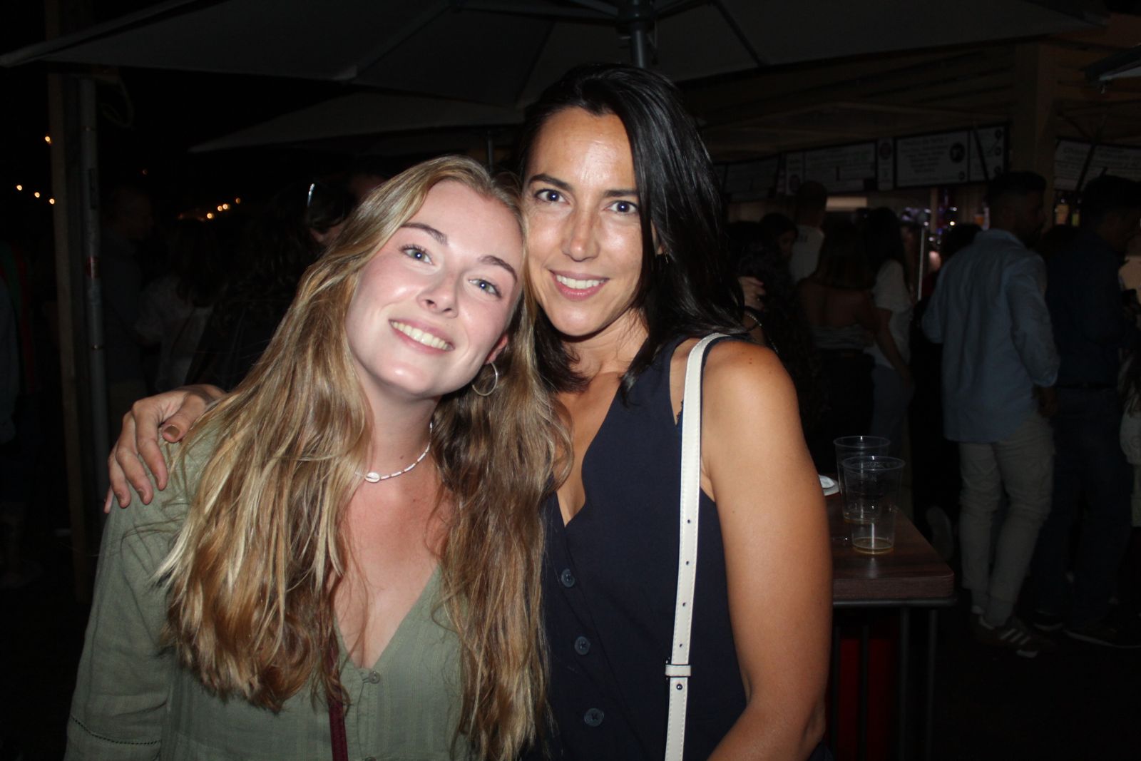 Ambiente en la Feria de Día en la tarde de este viernes