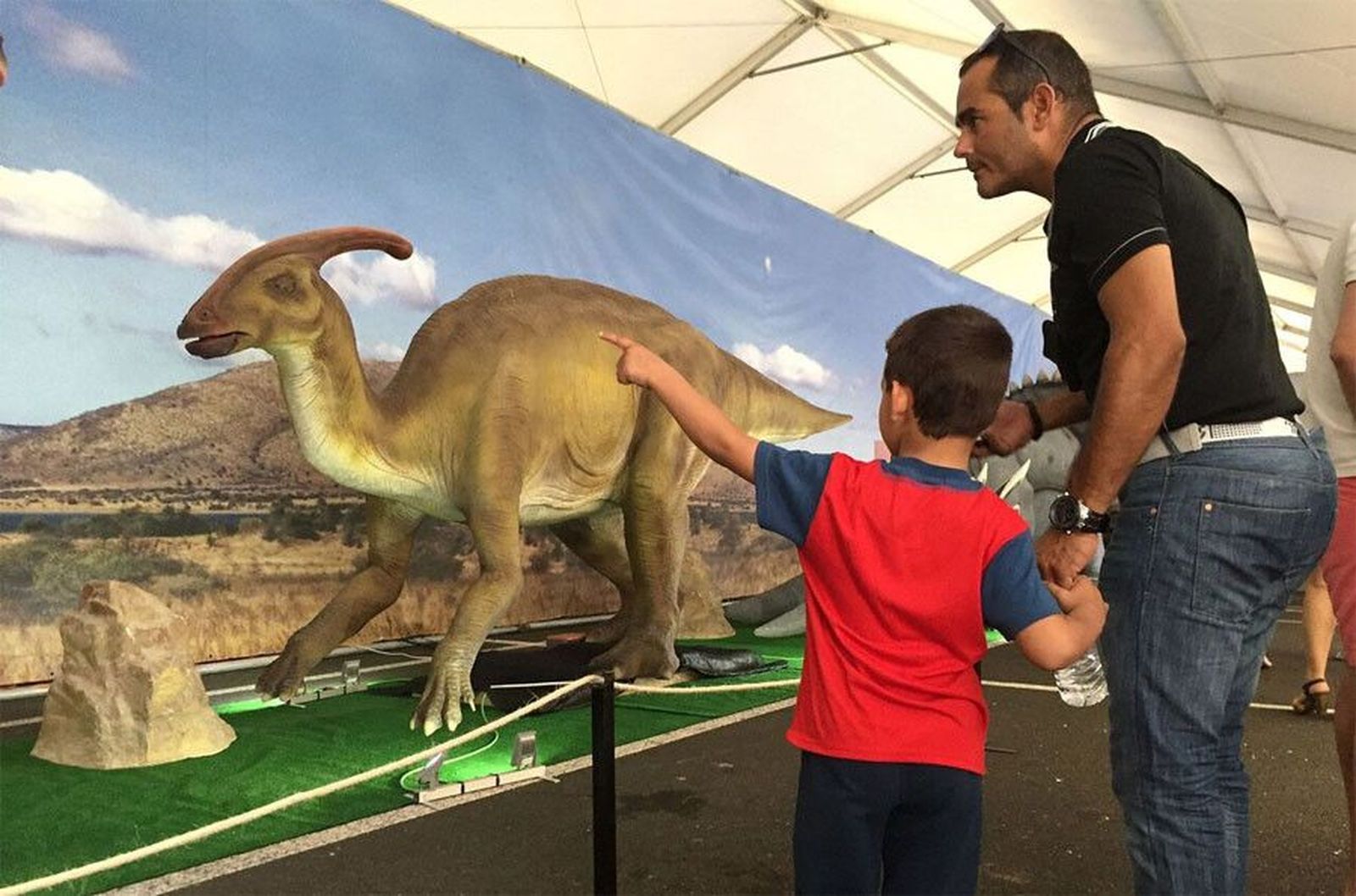 Dinosaurio exposicion zamora
