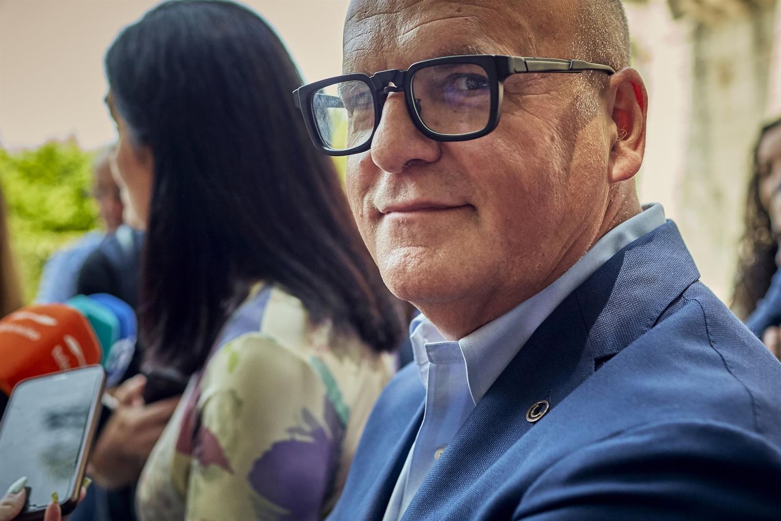 El presidente provincial del PP de Ourense, Manuel Baltar, durante la presentación de las candidaturas del PPdeG al Congreso y al Senado por la provincia de Ourense, a 27 de junio de 2023, en Esgos, Ourense, Galicia (España). - Agostime - Europa Press - Archivo