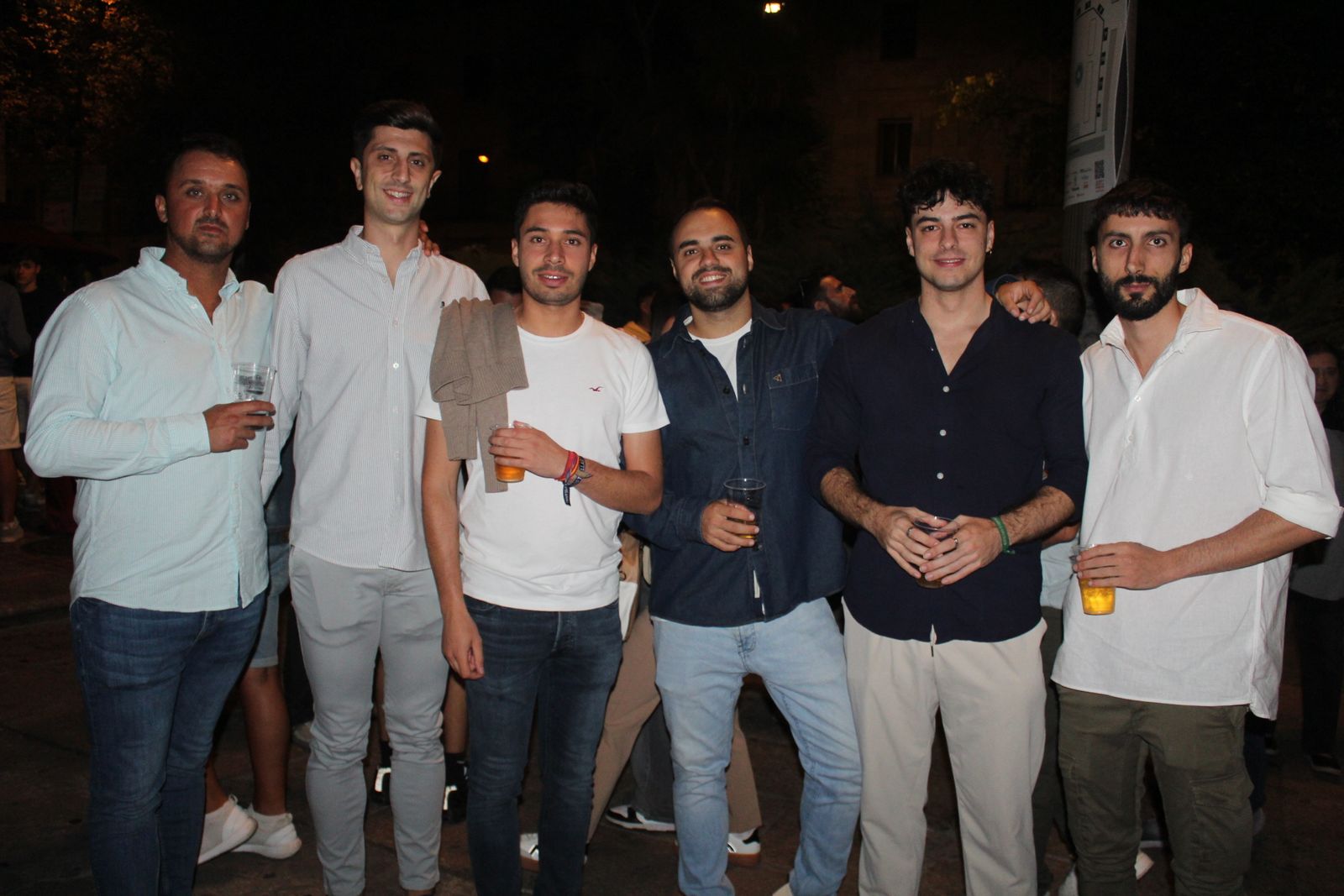 Ambiente en la Feria de Día en la tarde de este