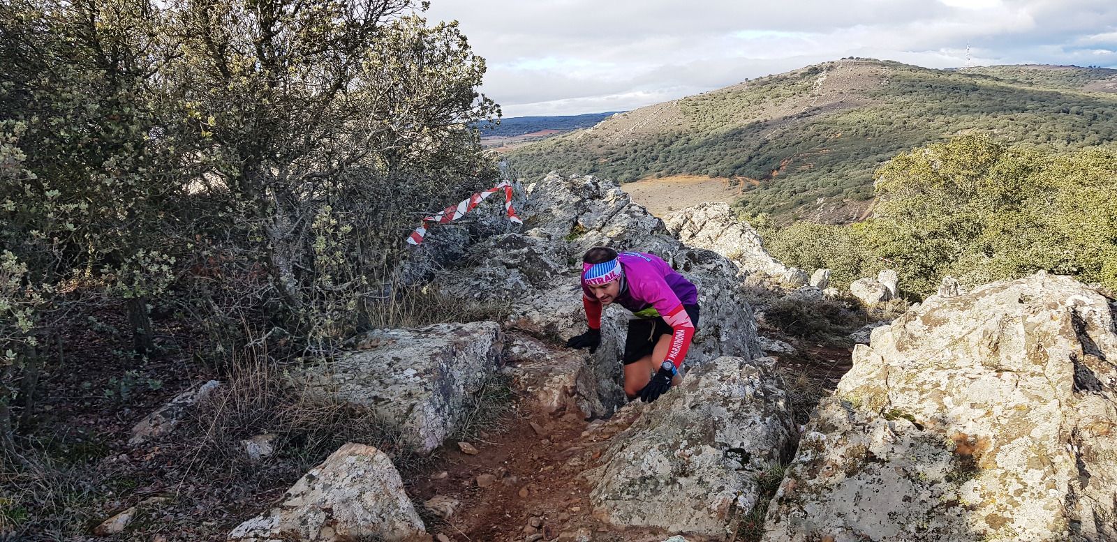 Una Prueba de Trail en la provincia. Archivo