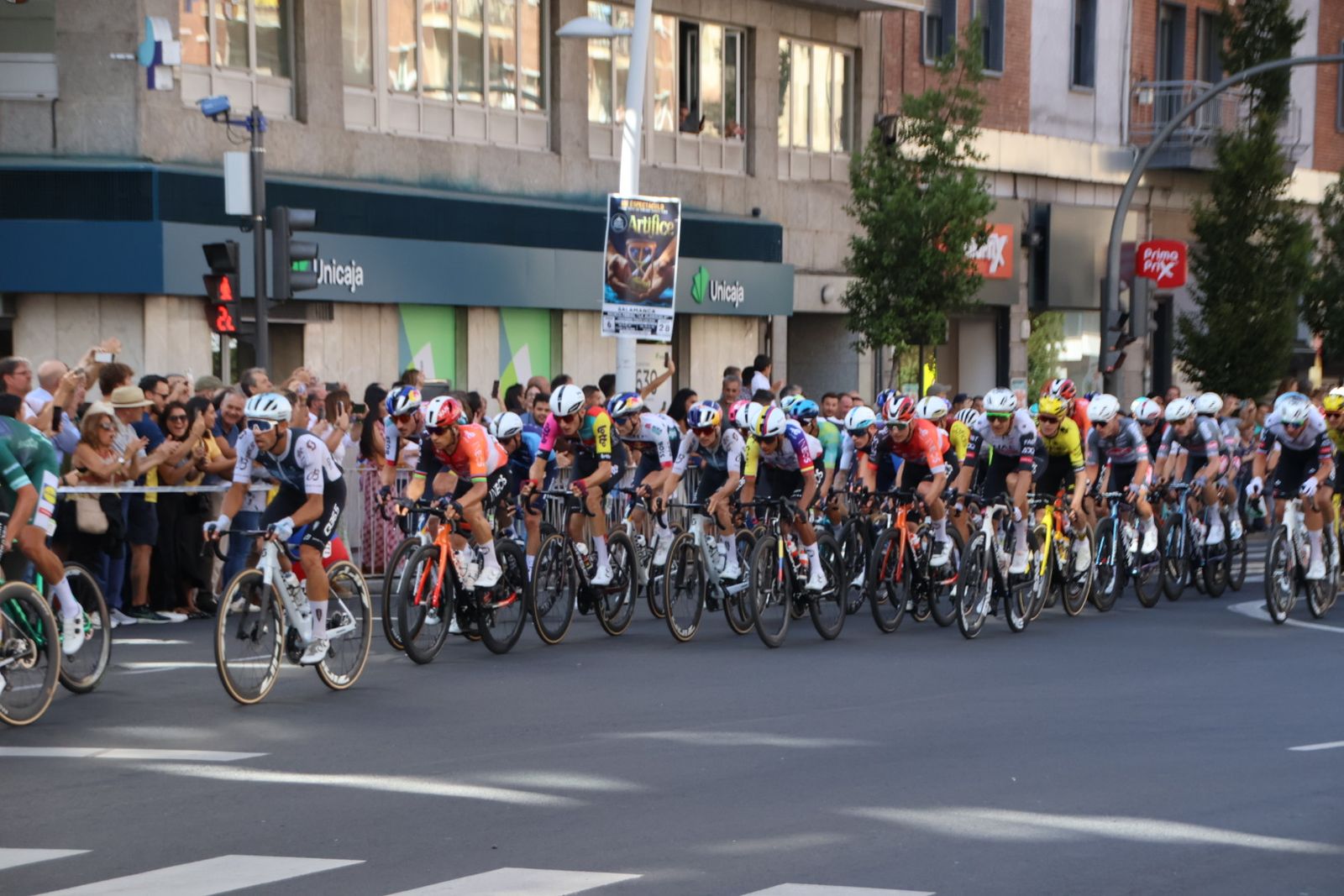 Vuelta ciclista a su paso por Salamanca