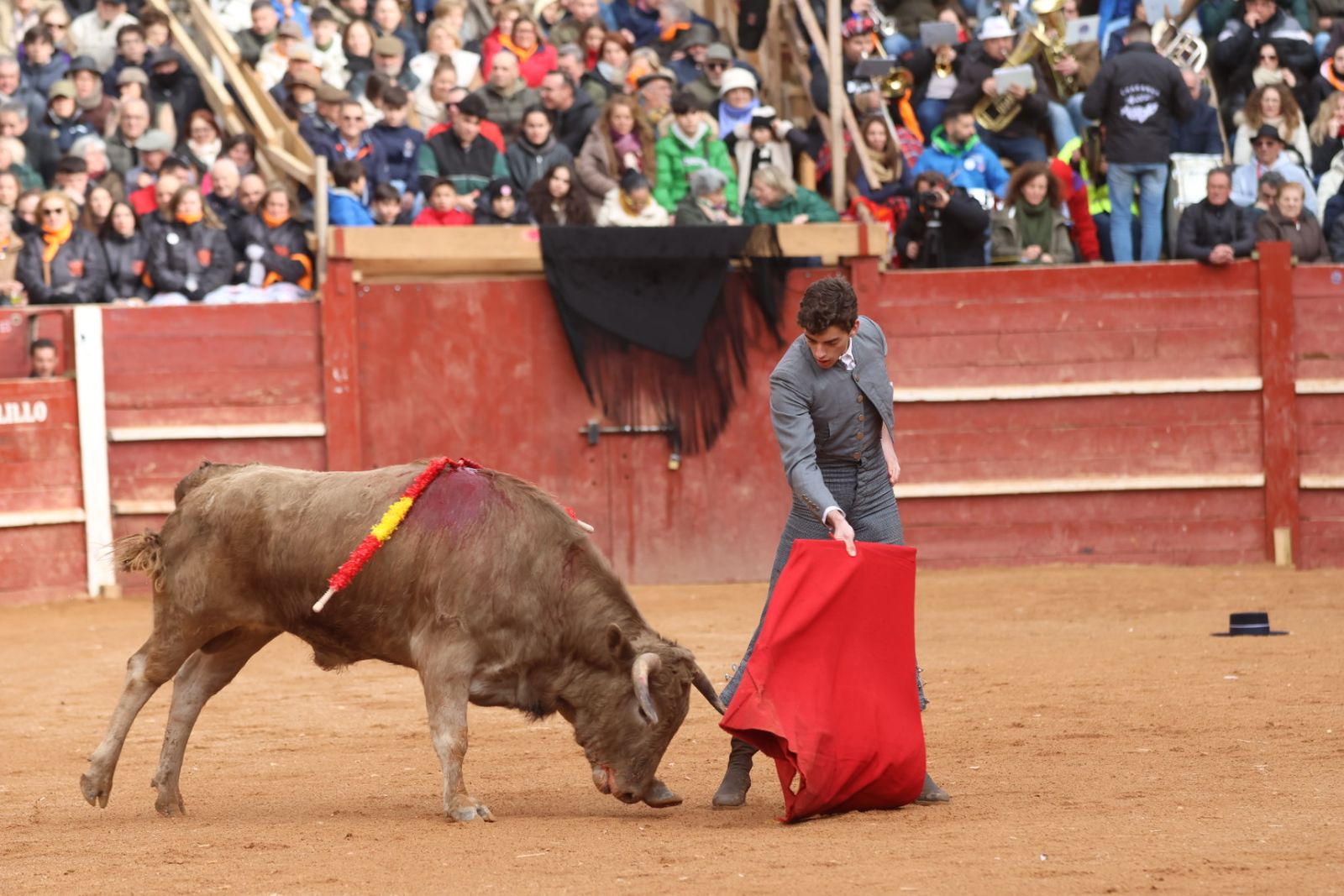 Novillada sin picadores del bolsín taurino y rejones en Ciudad Rodrigo