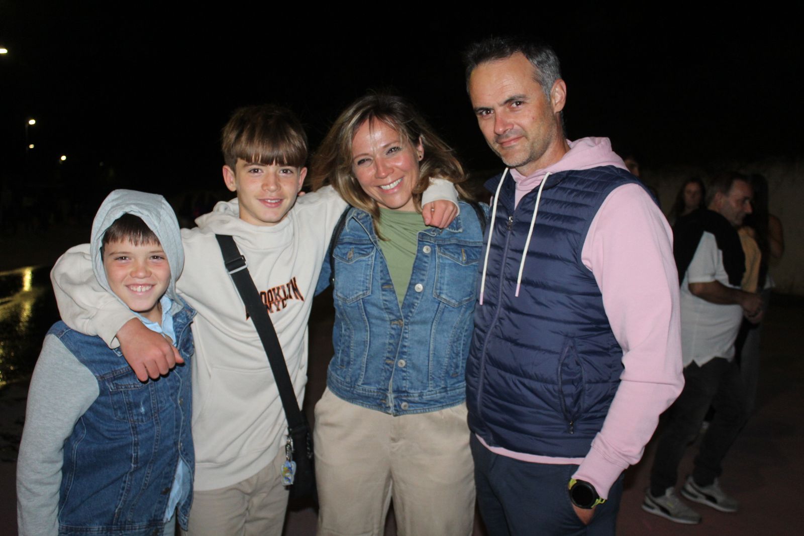 Salamanca de noche, sábado 30 de agosto