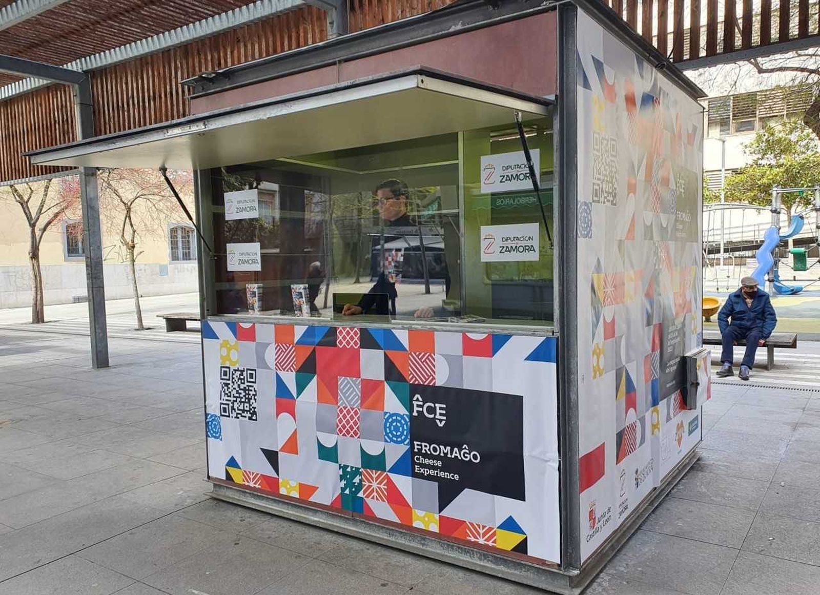 Imagen del stand informativo