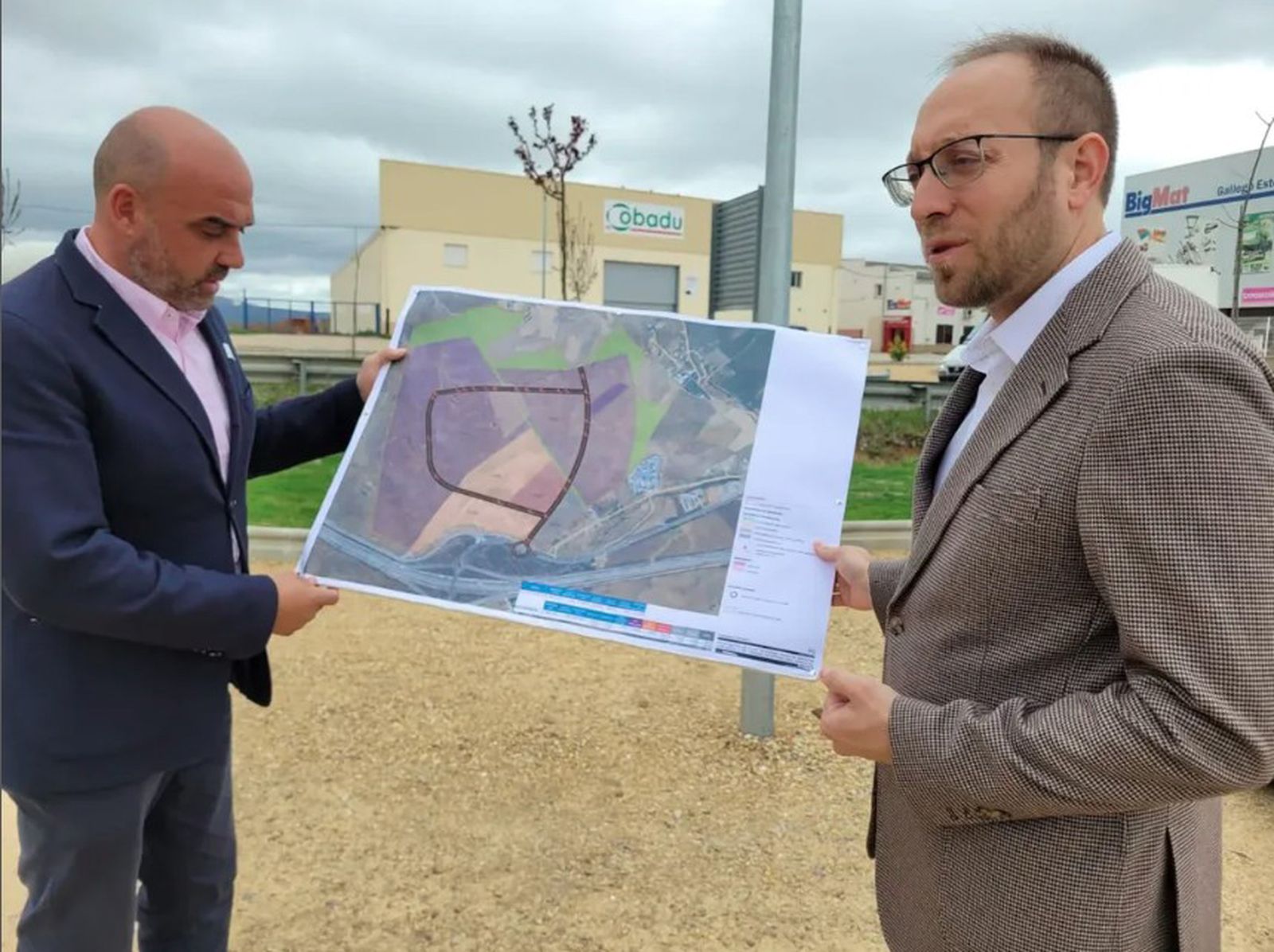 Presentación del proyecto de urbanización del polígono industrial Terralba en Ciudad Rodrigo