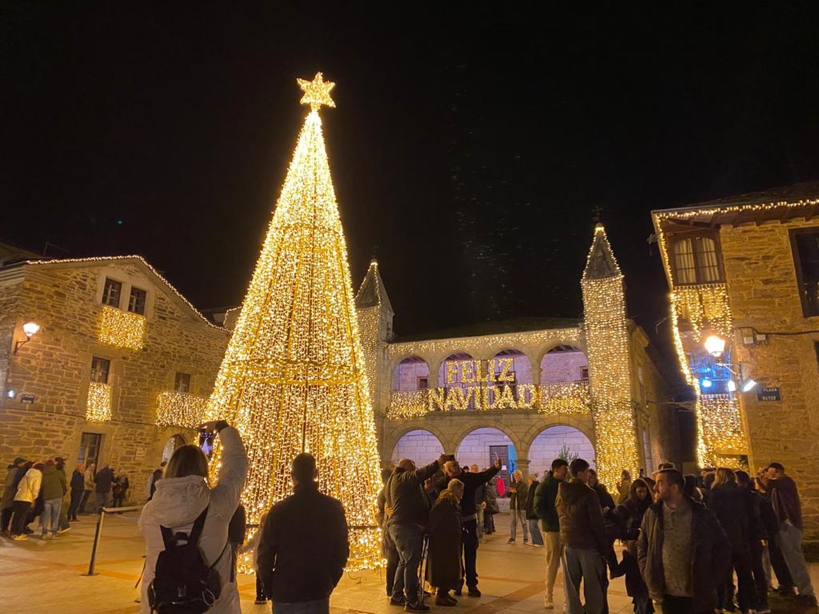Imagen de la Navidad en Puebla de Sanabria. Archivo