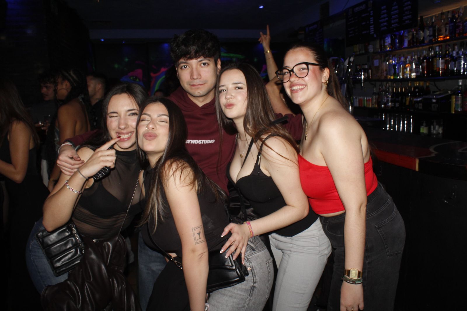 Salamanca de noche, sabado 14 de marzo