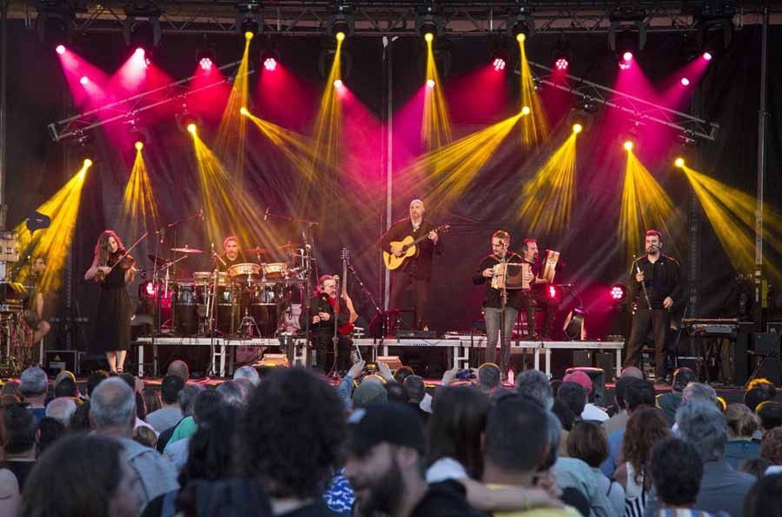 Luar Na Lubre es el grupo gallego más internacional. Foto Ricardo Argumosa