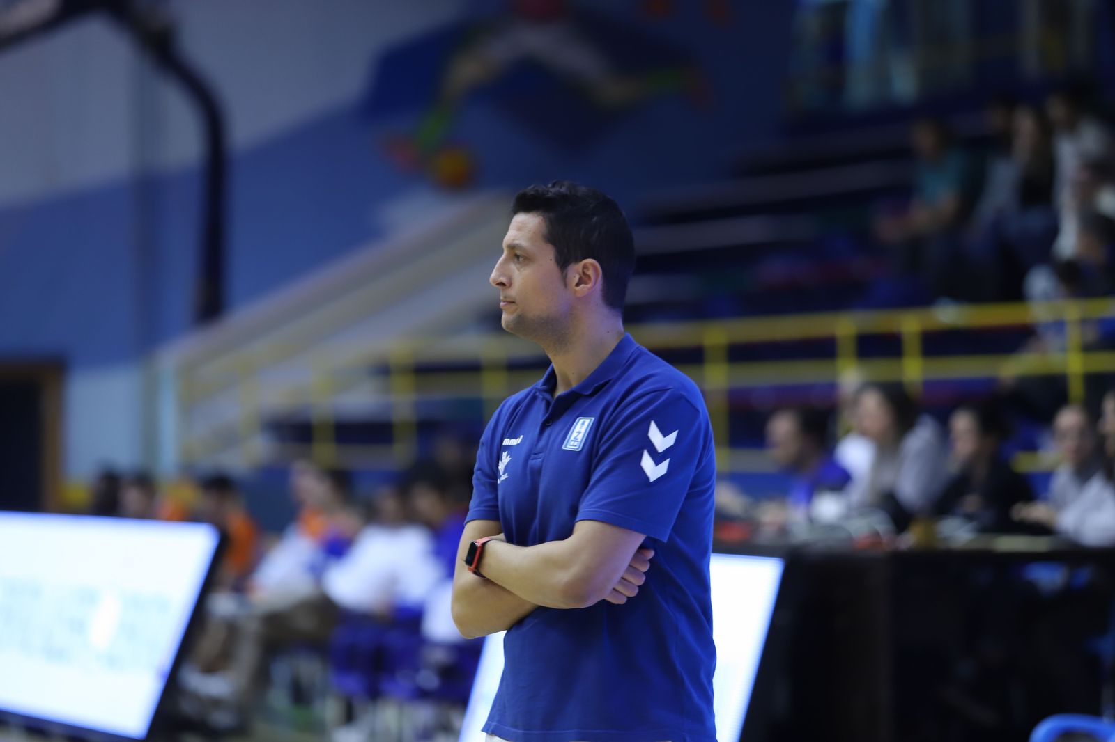 Saulo Hernández, entrenador del CB Zamora. Archivo.