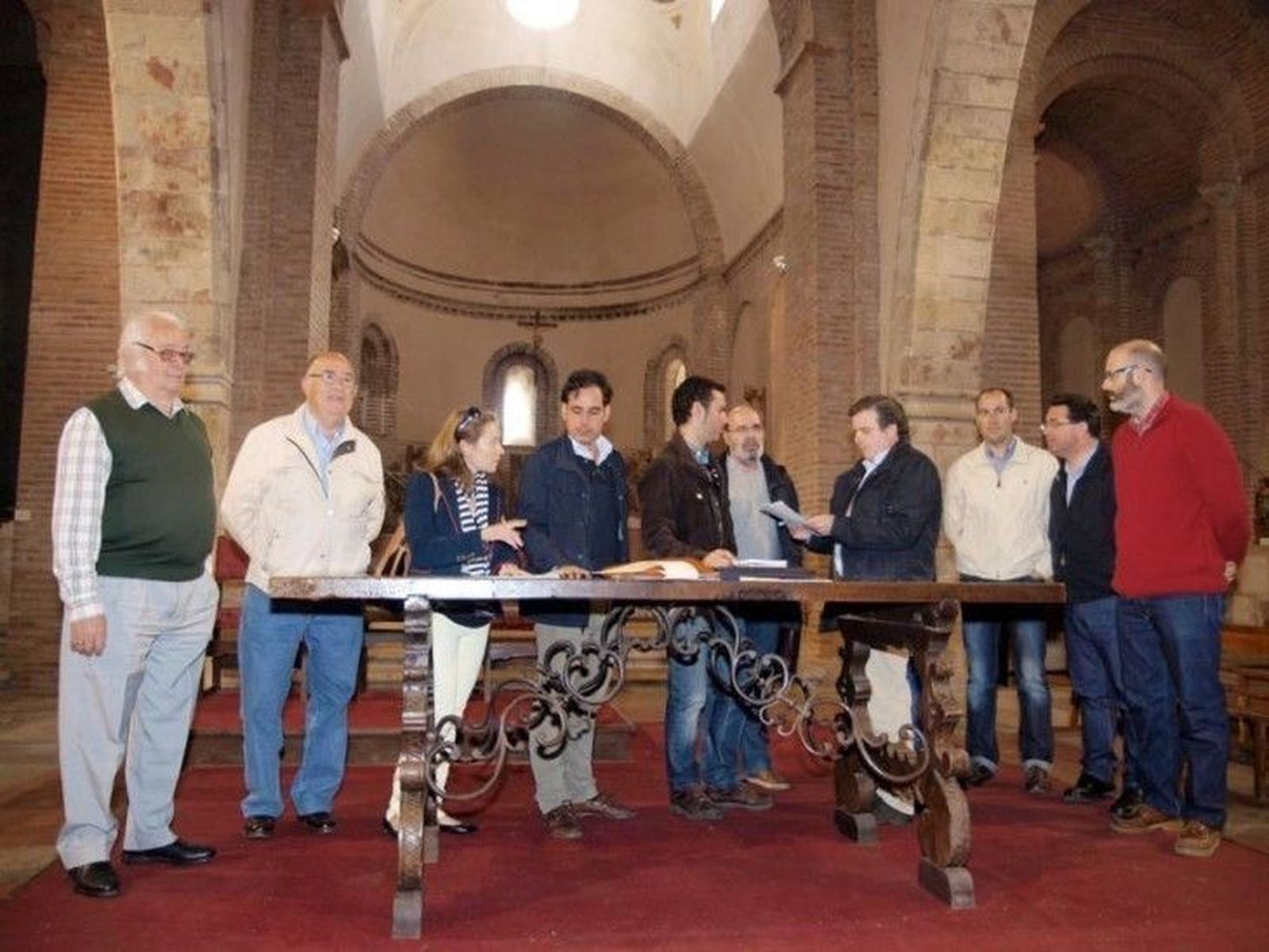 La Junta inicia las obras de restauración del tejado de la iglesia de San Juan
